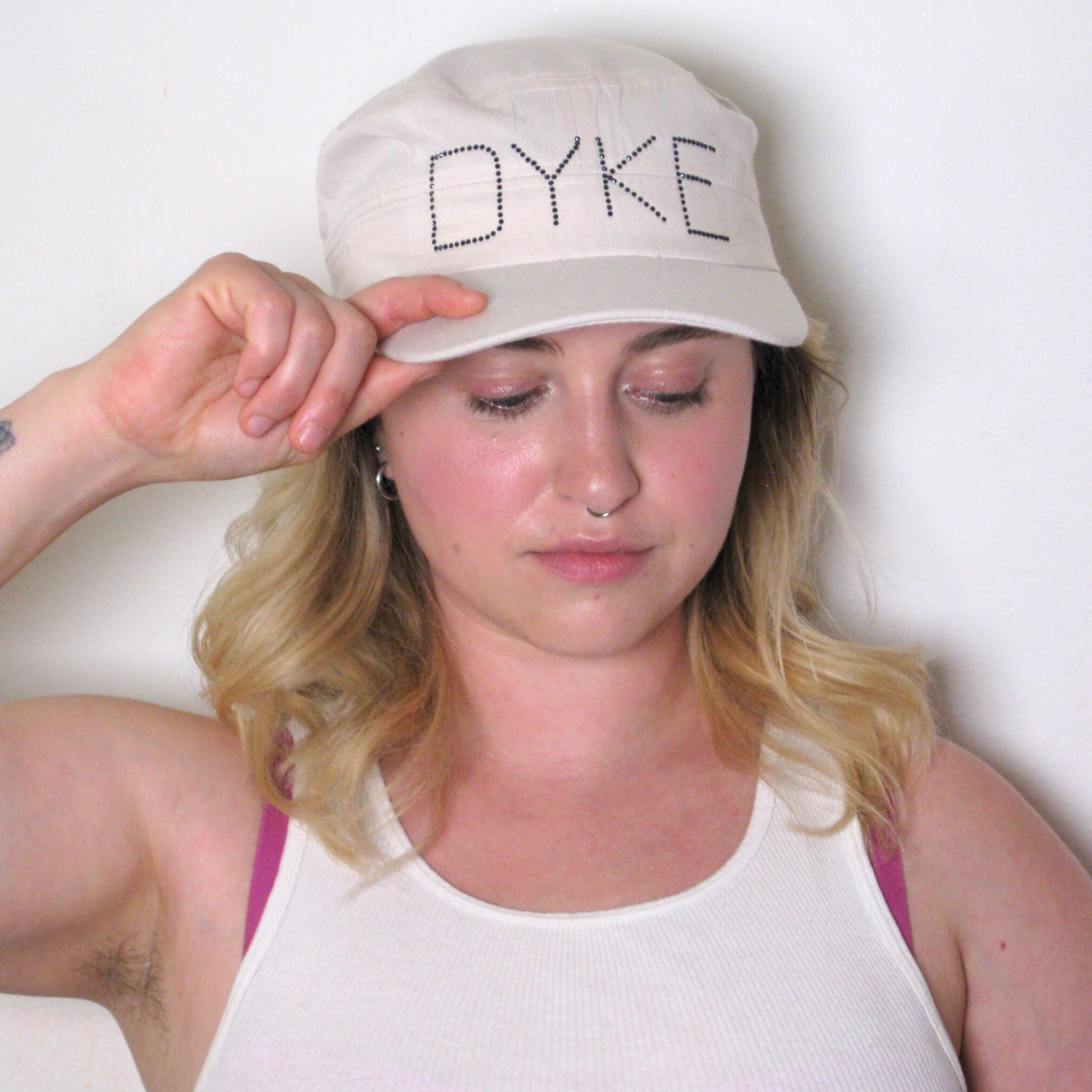 Dyke Rhinestone Cadet Hat