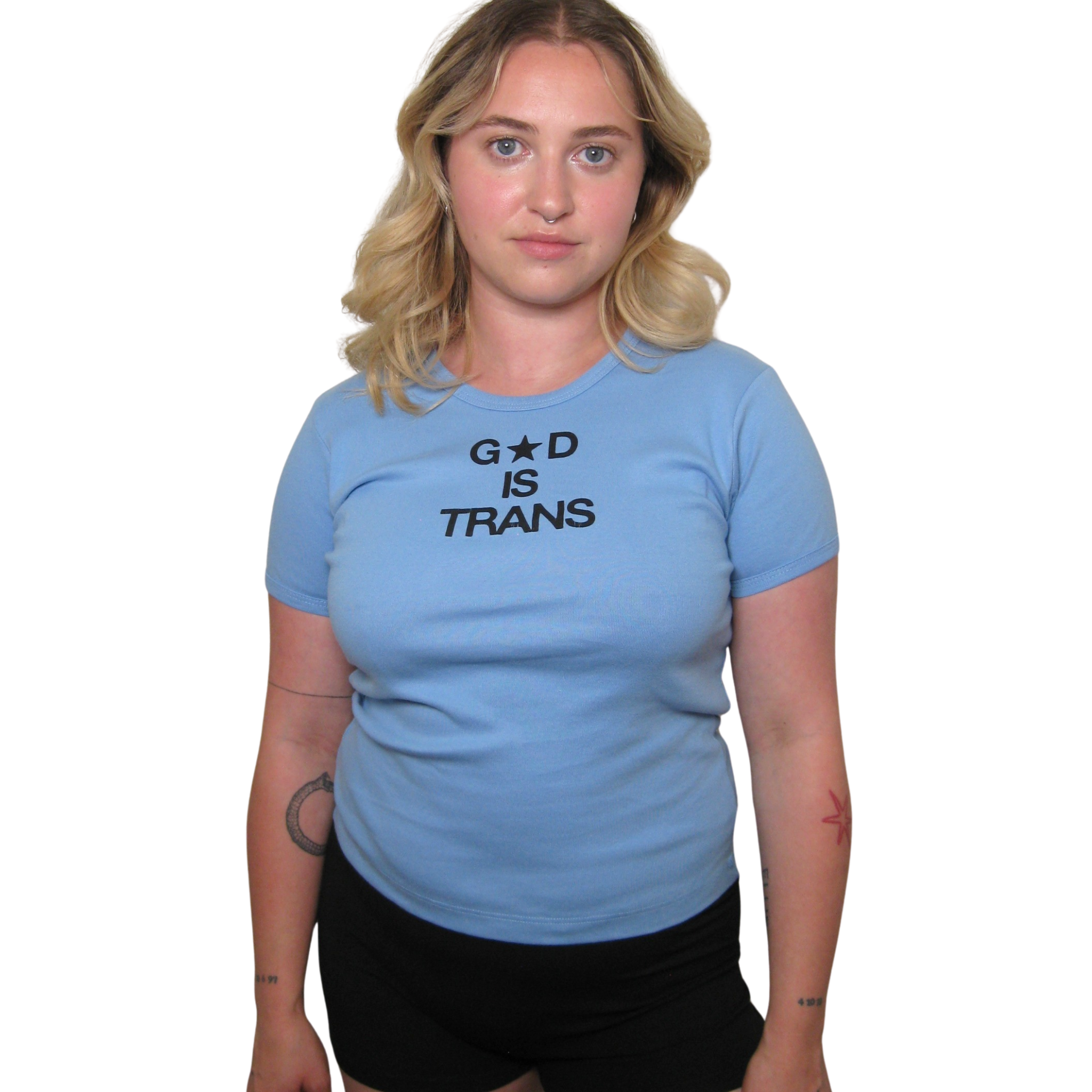 God is Trans - Baby Tee